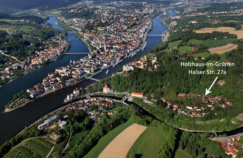Holzhaus Im Gruenen B&B พัสเซา ภายนอก รูปภาพ
